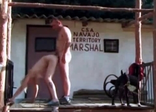 Beautiful dog watching them fuck